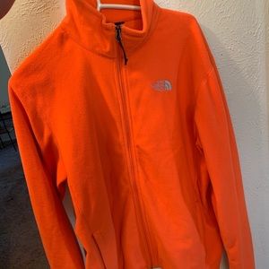 North face fleece zip up
